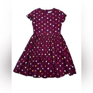 Lands End Polka Dot Dress